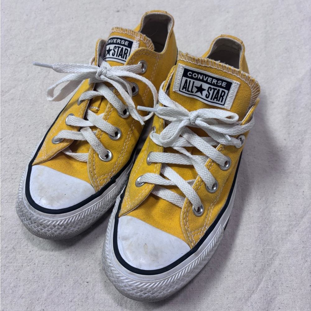 Converse All Star Yellow Sneakers